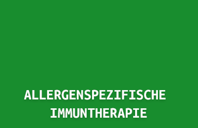 ALLERGENSPEZIFISCHE-IMMUNTHERAPIE