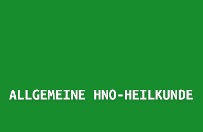 Allgemeine-HNO-Heilkunde